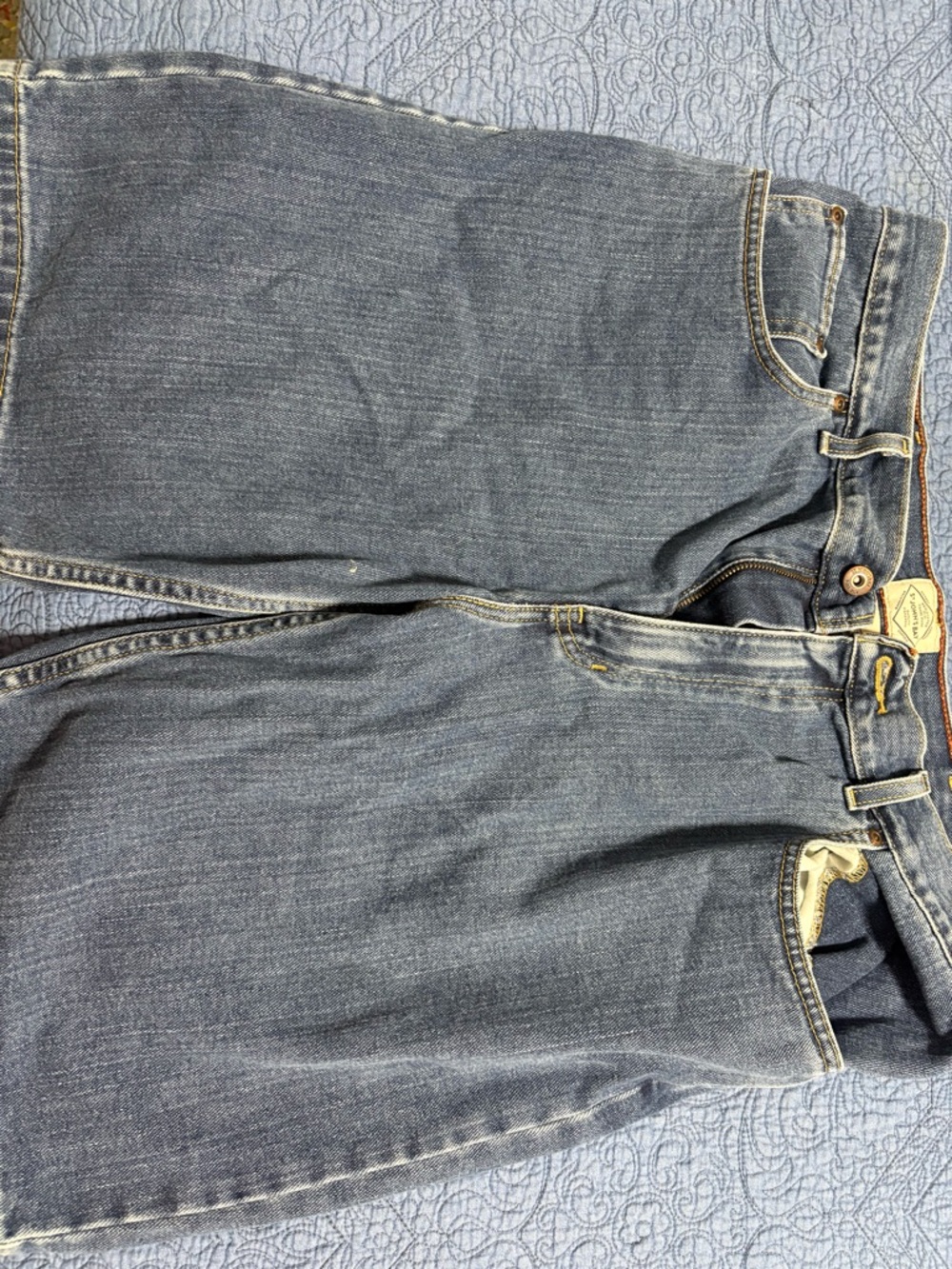 St. John's Bay Men's Medium Blue Classic Jean Shorts